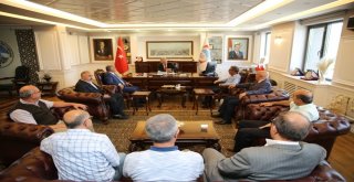 Yozgatlılar Federasyonundan Başkan Memduh Büyükkılıça Ziyaret
