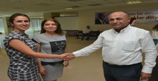 Başkan Hasan Arslan Personelle Bayramlaştı