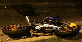Motosiklet Minibüse Arkadan Çarptı: 1 Ölü, 2 Yaralı