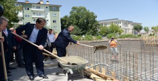 Palandöken Müftülü Hizmet Binası Temeli Atıldı