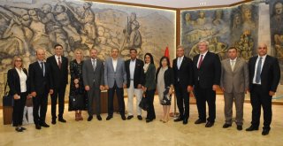 Ünverdi Büyükelçilere Gaziantepin Yatırım Fırsatlarını Anlattı