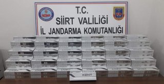 Siirtte Bin 750 Paket Kaçak Sigara Ele Geçirildi
