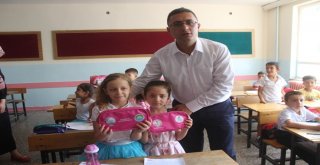 Yavuzelinde Öğrencilere Diş Fırçası Ve Macunu Dağıtıldı