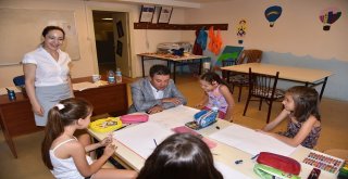 Başkan Sarıkurttan Küçük Kursiyerlere Ziyaret