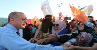 Kktcde Cumhurbaşkanı Erdoğana Sevgi Seli