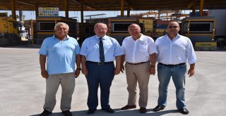 Başkanlar, Türkiyenin En Büyük Limanında İncelmelerde Bulundu