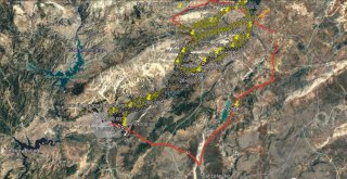 Dulkadiroğlu - Çağlayanerit Yolunun 16 Kilometresi Tamam