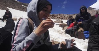 13 Yaşındaki Dağcı Süphan Dağına Tırmandı