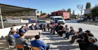 Kaymakam Kaya Köy Ziyaretlerine Devam Ediyor