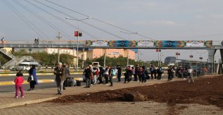 Kazayı Görmelerine Rağmen Üst Geçidi Kullanmadılar