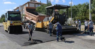 ALINCA CADDESİ’NDE ASFALT ÇALIŞMASI GERÇEKLEŞTİRİLDİ