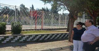 Yenilenen Parkta İlk Atış Başkan Özakcandan