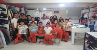 Vali Denizden Şehit Ve Gazi Çocuklarına Bayramlık Kıyafet