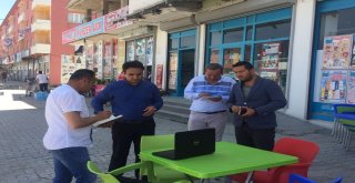 Kaymakam Dundar, Çalışmaları Denetledi