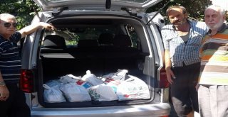 Verem Savaş Derneği Köylerde Kumanya Dağıttı