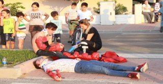 Antalyada Trafik Kazası: 3 Yaralı