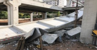 İnşaatta Beton Bloklar Devrildi: 2 İşçi Yaralandı