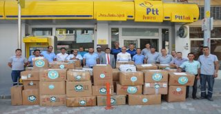 Manisadan Bayırbucak Türkmenlerine Kolilerce Yardım