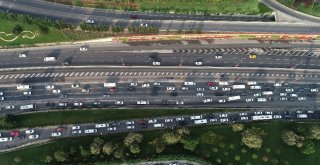 Bayramı Tatili Dönüşü Trafik Yoğunluğu