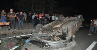 Takla Atan Araçtan Burnu Bile Kanamadan Çıktı
