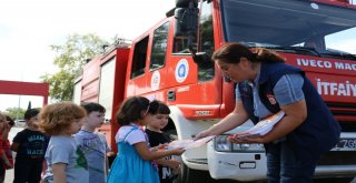 Büyükşehirin Minik İtfaiyecileri