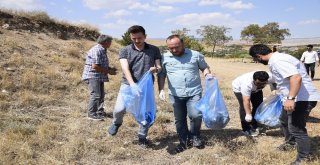 Turizm Alanı Tabiat Parkında Çöp Topladılar