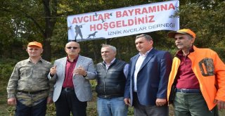 İznikte Avcılar Bayram Yaptı