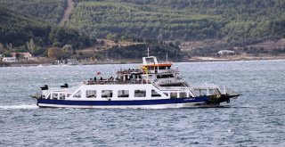 Çanakkalede Deniz Ulaşımına Fırtına Engeli