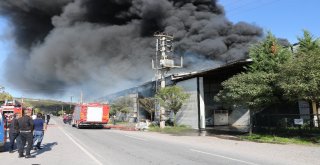 Sakaryada Sanayi Sitesinde Yangın