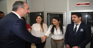 Adalet Bakanı Gül, Cizrede Ziyaretlerde Bulundu