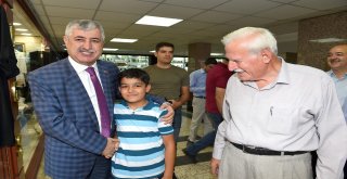 Başkan Polat Kapalı Çarşı Esnaflarıyla Bir Araya Geldi