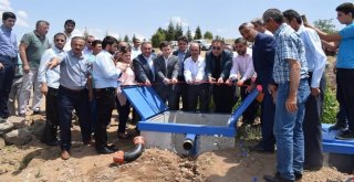 Kapalı Sistem Sulama Tesisi Hizmete Girdi