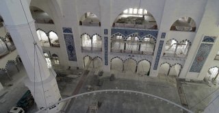 (Özel Haber) Çamlıca Camii İnşaatında Son Durum Havadan Görüntülendi