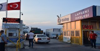 Feribot Seferlerinde Bayram Öncesi Yoğunluk Yaşanıyor