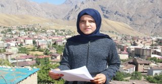 (Özel) Hakkarili Esranurdan Cumhurbaşkanı Erdoğana Şiirli Destek