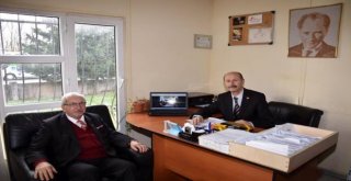 Başkan Albayraktan Çerkezköy İlçesi Muhtarlarına Ziyaret