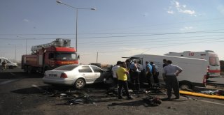 Cizrede Zincirleme Trafik Kazası: 1 Ölü, 8 Yaralı