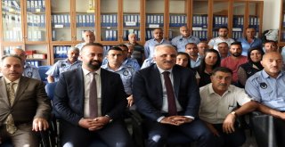 Vali Zorluoğlundan Zabıtaya Geçmiş Olsun Ziyareti