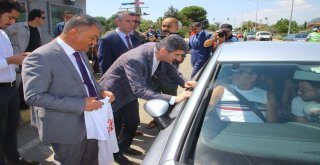 Bakan Yardımcısı İnceden Çocuklara Kırmızı Düdük