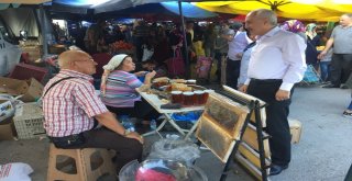 Başkan Gülden Perşembe Pazarına Ziyaret