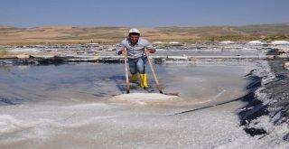 Aktuzlada Günde 120 Ton Tuz Üretiliyor
