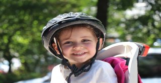 (Özel) Öğretmen Çift 4 Yaşındaki Kızıyla Bin 500 Kilometre Pedal Çevirecek