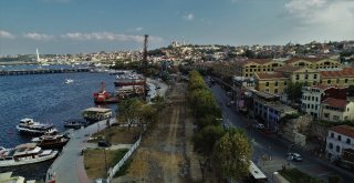 (Özel) Eminönü Alibeyköy Tramvay Hattı İnşaatında  Son Durum Havadan Görüntülendi
