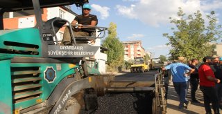 15 Günde 7 Kilometre Sıcak Asfalt Serimi