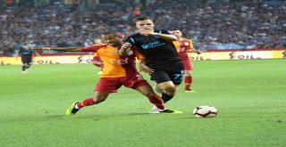 Spor Toto Süper Lig: Trabzonspor: 3 - Galatasaray: 0 (İlk Yarı)