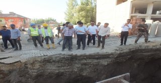 Başkan Vekili Kırlı, İlçeye Yapılan Hizmetleri Yerinde İnceledi