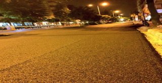 Adananın Yolları Gece Gündüz Asfaltlanıyor