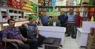 Başkan Cabbardan İnönü Caddesi Esnafına Ziyaret