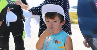 Çanakkalede, Kırmızı Düdük Uygulaması Yapıldı