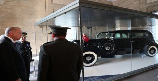 Cumhurbaşkanı Erdoğan, Atatürkün Restore Edilen Otomobilini İnceledi